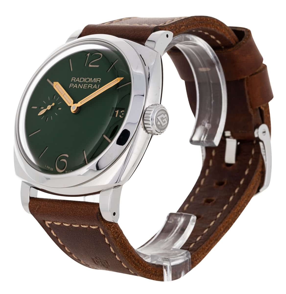 Panerai Radiomir 1940 3 Days Green Quarter Arabic Dial